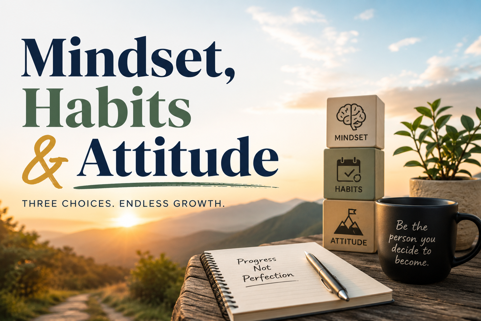 How Your Daily Habits and Attitude Are Building Your Mindset