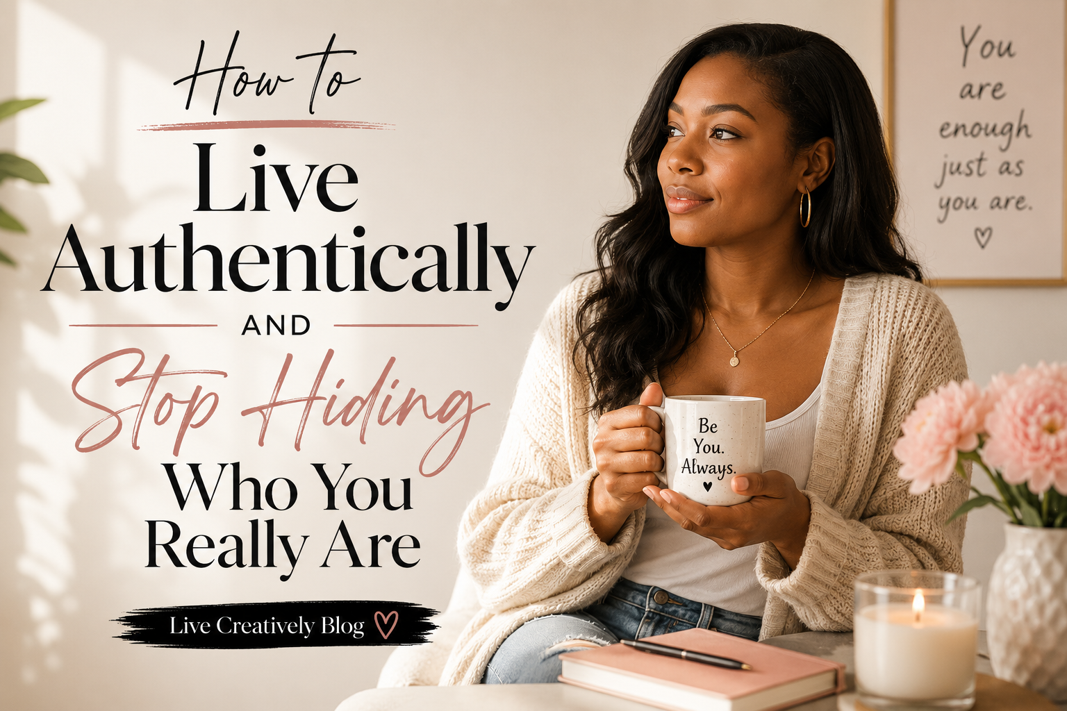 How to Live Authentically and Stop Hiding Who You Really Are