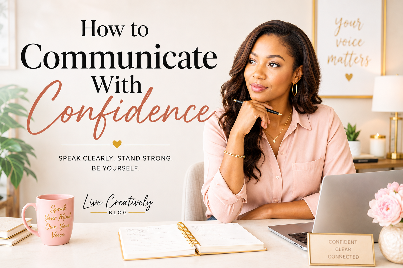 How to Communicate With Confidence and Finally Use Your Voice